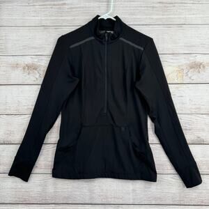 5.11 Tactical Avery 1/2 Zip Pullover Jacket Womens Medium Black Stretch